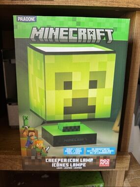 Minecraft Creeper Icon Lamp